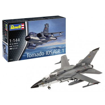 KIT PARA MONTAR REVELL PANAVIA TORNADO IDS/GR.1 1/144 86 PEÇAS REV 03783